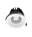 Rezzo Aluminum White Recessed Downlight