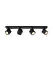 Aveiro spotlight bar Steel, Aluminum Black