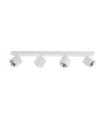 Barre de spots Aveiro Acier,Aluminium Blanc
