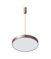 Suspension LED Orbital Acrylique,alliage métallique Marron, Café