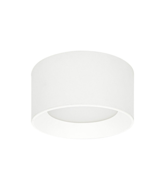 Plafoniera Sirius Policarbonato, Plastica Bianca