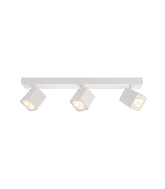 Barre de spots Aveiro Acier,Aluminium Blanc