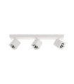 Barre de spots Aveiro Acier,Aluminium Blanc
