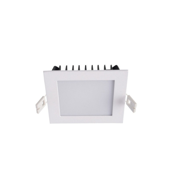 Downlight encastré Gobby Aluminium Blanc