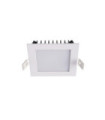 Recessed downlight Gobby Aluminum White