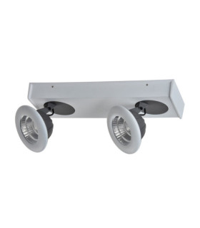 Catalina Spotlight Aluminium Weiß, Grau