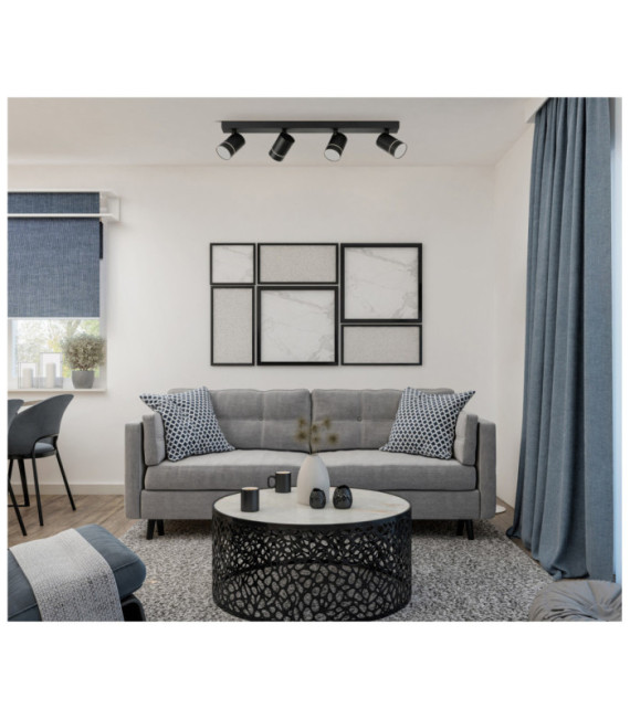 Selma spotlight bar Steel, Aluminum Black