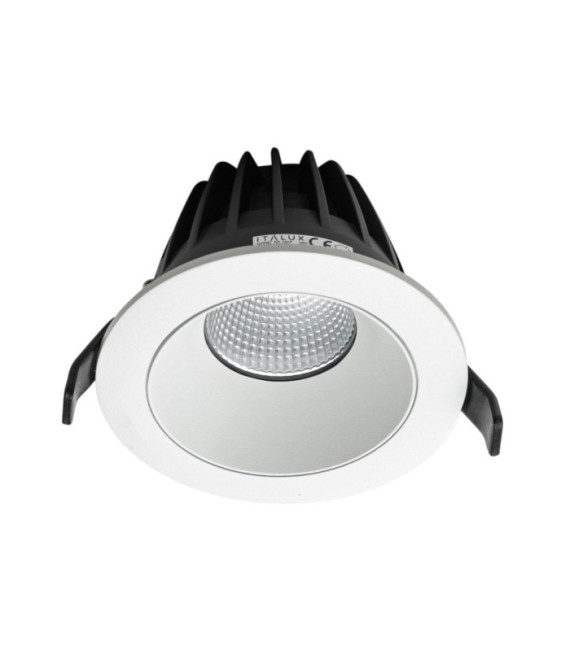 Rezzo Aluminum White Recessed Downlight