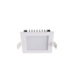 Downlight encastré Gobby Aluminium Blanc