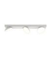 Barre de spots Castelio Plastique,acier,aluminium Blanc