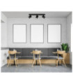 Selma spotlight bar Steel, Aluminum Black