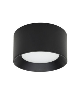 Plafonnier Sirius Plastique Noir