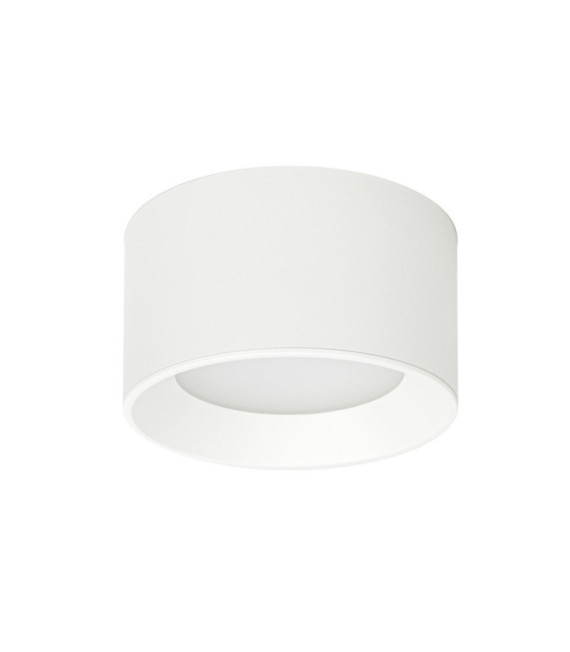 Plafoniera Sirius Policarbonato, Plastica Bianca