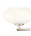 Wall light Bathroom Kichler Steel, satin etched opal glass Polished chrome