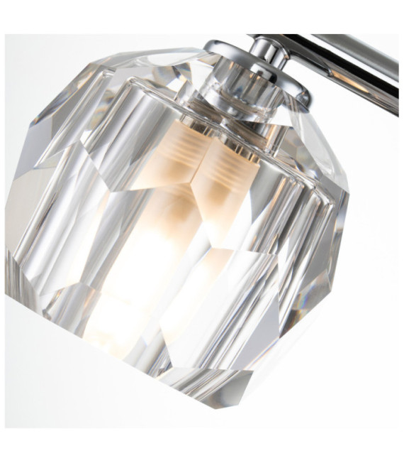 Applique murale Quoizel Acier,verre cristal K9 Chrome poli