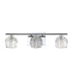 Quoizel wall light Steel, K9 crystal glass Polished chrome