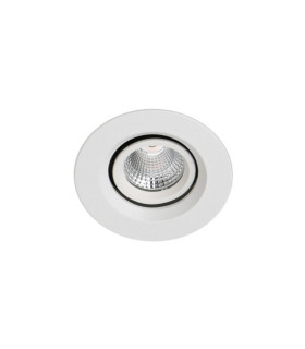 Downlight empotrable Torres Aluminio Blanco