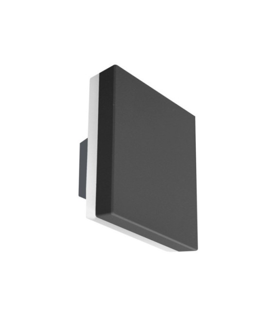 Viano exterior wall light Cast aluminum Sandblasted black