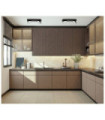 Castelio spotlight Plastic, steel, aluminum Black