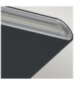 Jens exterior wall light Polycarbonate lens, die-cast aluminum Black