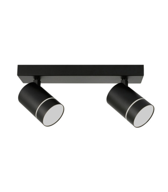 Spot Selma Steel, Aluminium Schwarz