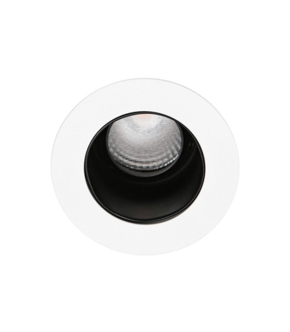 Downlight empotrable Intro Aluminio Blanco