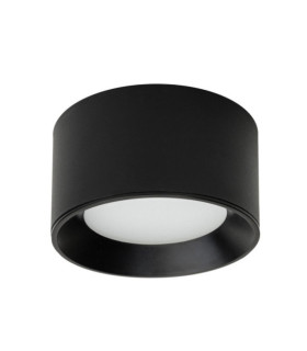 Lámpara de techo Sirius de plástico negro