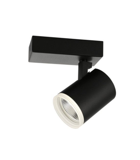 Strahler Helvia Kunststoff, Stahl, Aluminium Schwarz