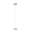 LED pendant light Seth Acrylic, Chrome metal alloy
