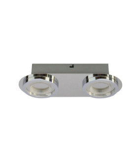 Aurore ceiling light Metal alloy Chrome