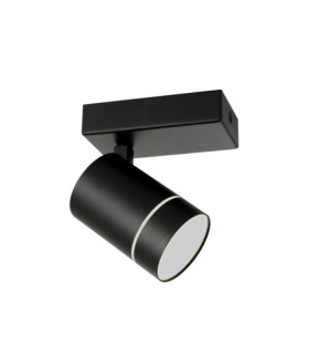 Foco Selma Acero, Aluminio Negro