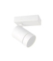 Spot Selma Steel, White Aluminum