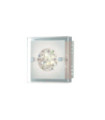Applique murale LED Declan Alliage métallique Chrome