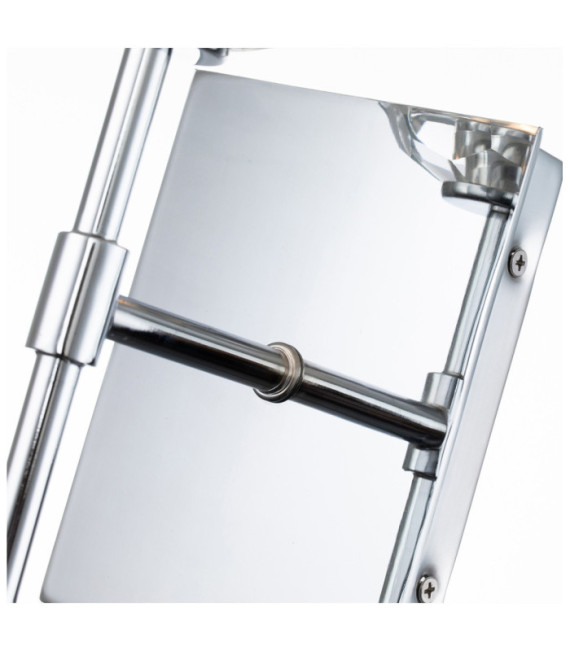 Quoizel wall light Steel, K9 crystal glass Polished chrome