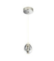 Huelto pendant light Acrylic, steel, aluminum Chrome