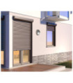Mona exterior wall light Cast aluminum Sandblasted black