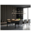 Suspension LED Provenza Noir,Or