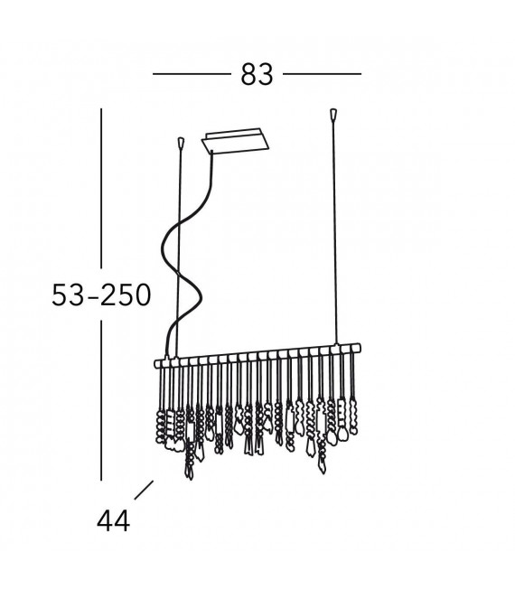 STRETTA Pendant Light 5 lights - 2