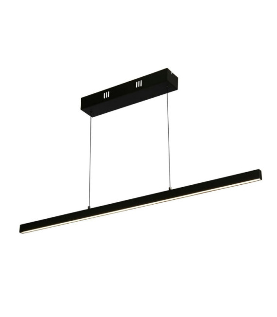 Lámpara colgante Layla Acero dulce, aluminio Negro