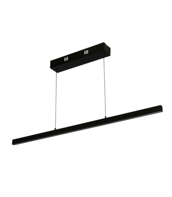 Lámpara colgante Layla Acero dulce, aluminio Negro