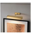 Winchfield Picture Light Steel Aged Brass
