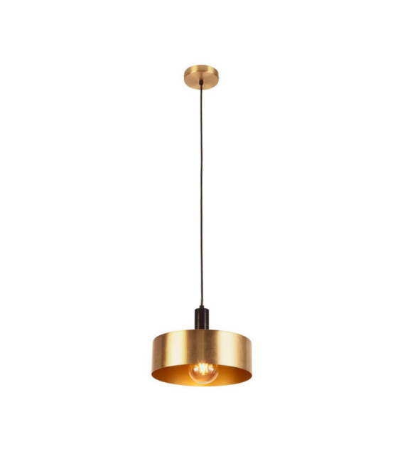 Suspension Knox Acier doux Or, Noir