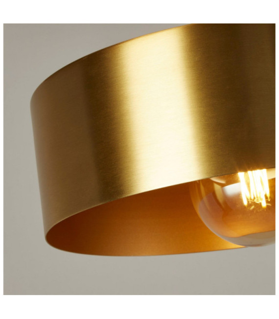 Knox pendant light Mild steel Gold, Black