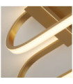 Integrated LED ceiling light Clip Mild steel White,Gold