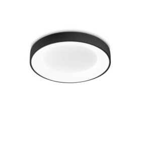 Planet LED Deckenleuchte Metall Schwarz