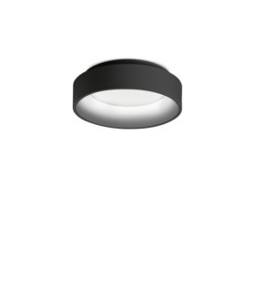 ZIGGY LED-Deckenleuchte aus Metall, schwarzem Kunststoff