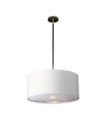 Balance pendant lamp Black steel shade
