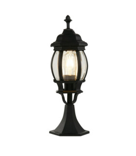Lampada da terra per esterno Bel Alluminio, vetro Nero