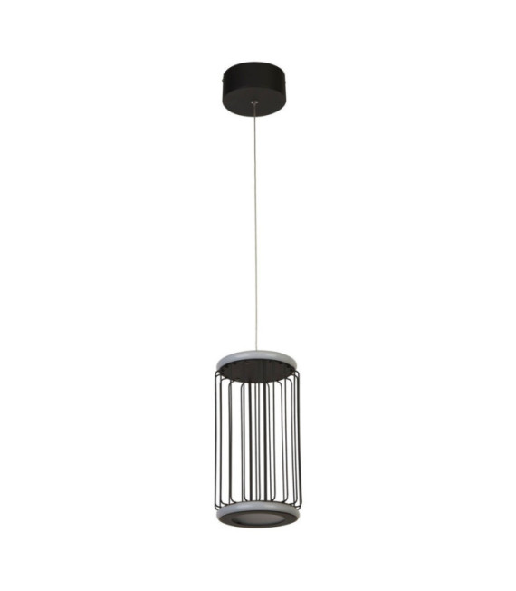 Circolo LED pendant light Aluminum, mild steel White, black sand