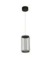 Circolo LED pendant light Aluminum, mild steel White, black sand